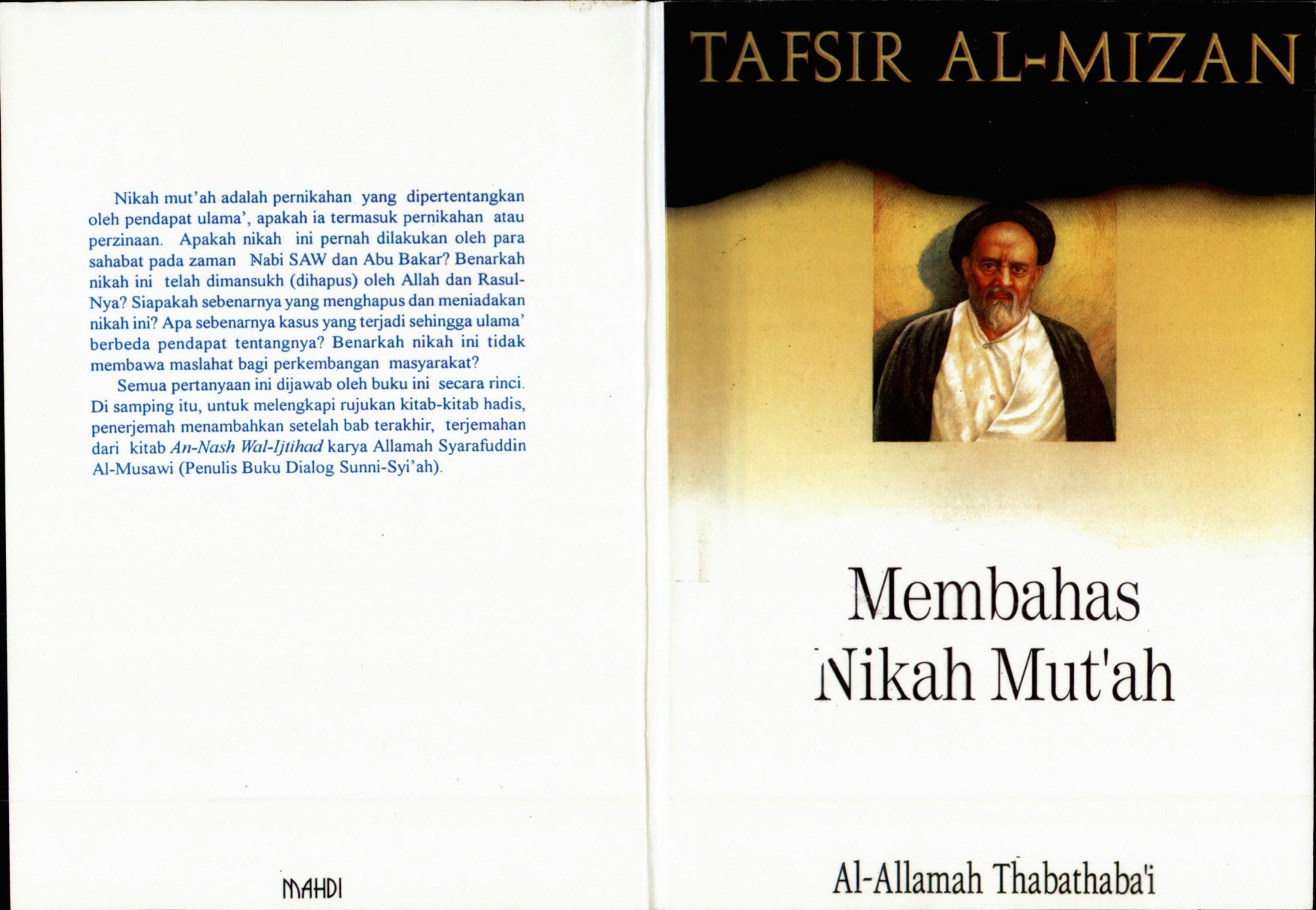 Tafsir Al Mizan Membahas Nikah Mut'ah